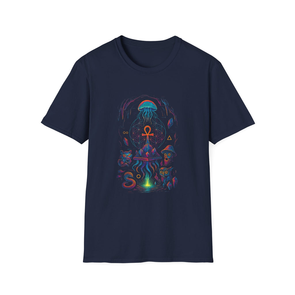 Mystical Universe T-Shirt | Boho Vibe, Unisex Tee, Psychedelic Design, Perfect Gift, Festival Wear, Casual Style