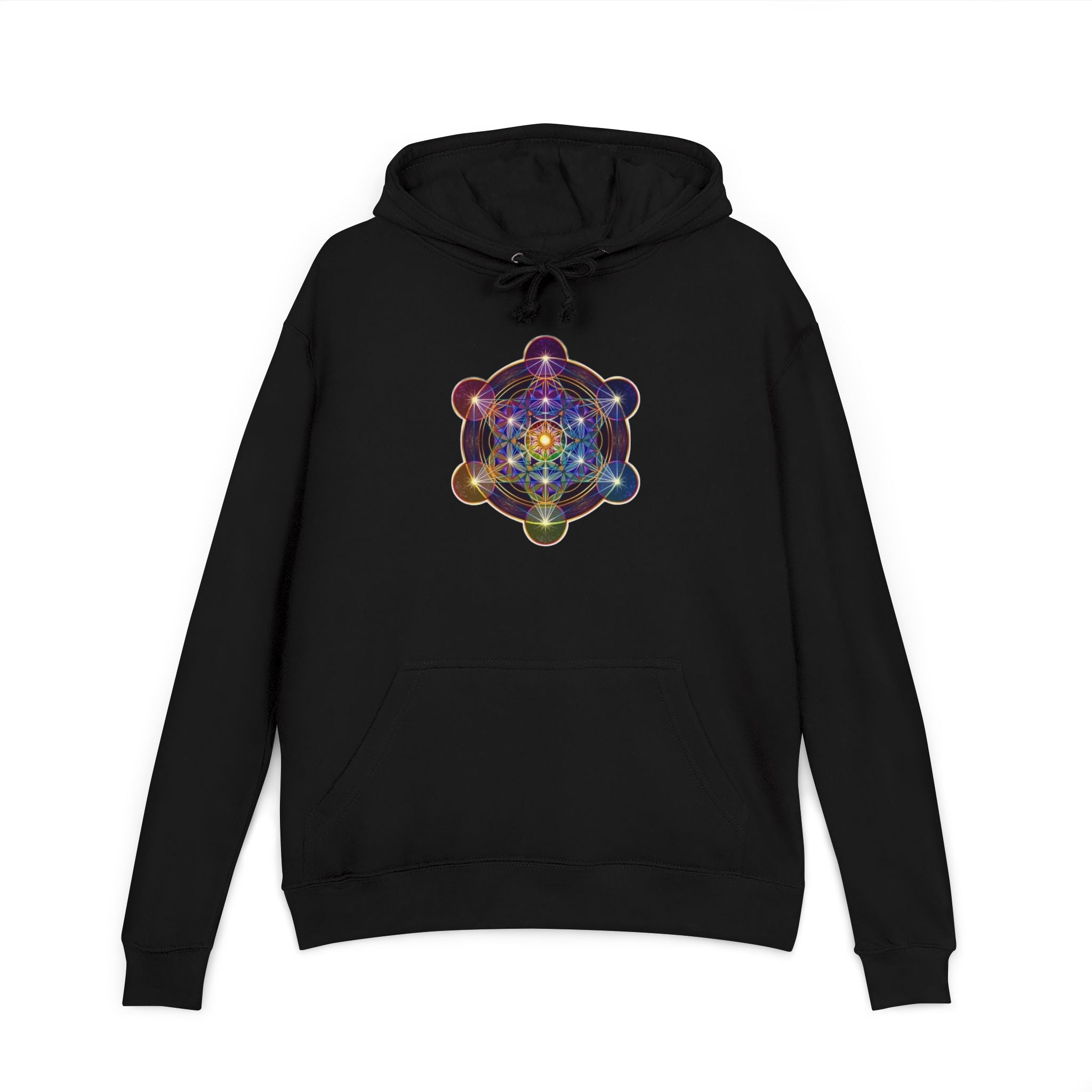 Metatrons cube - Unisex French Terry Hoodie
