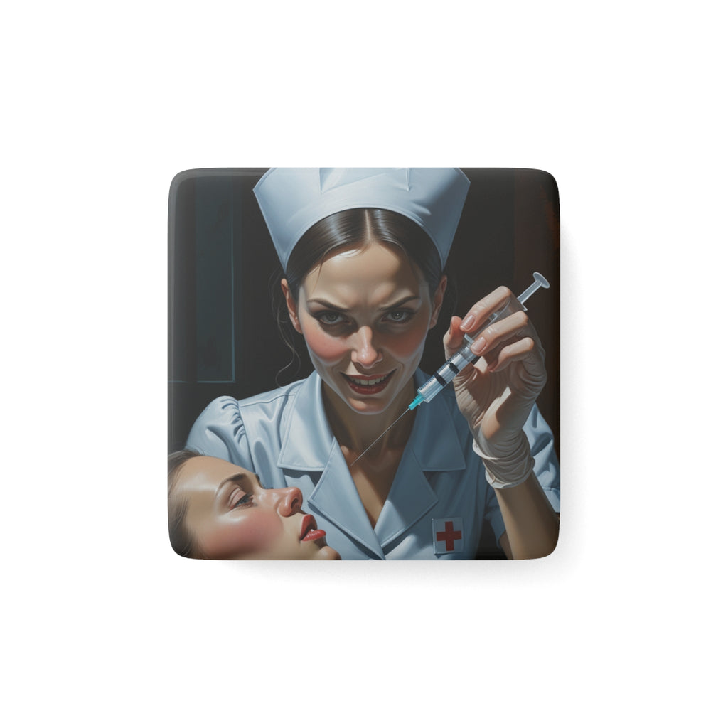Nursing Humor Porcelain Magnet, Medical Gift