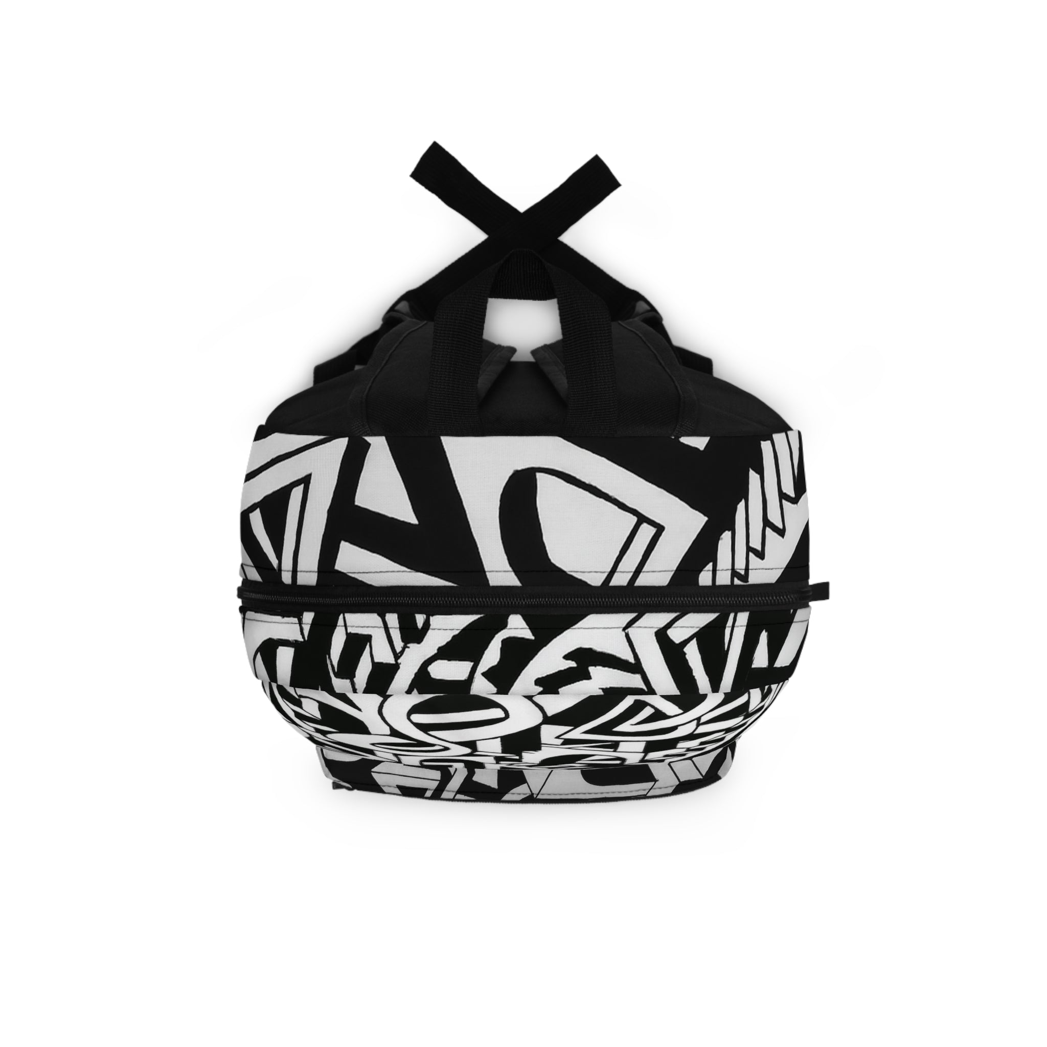 Trippy Black and White Backpack