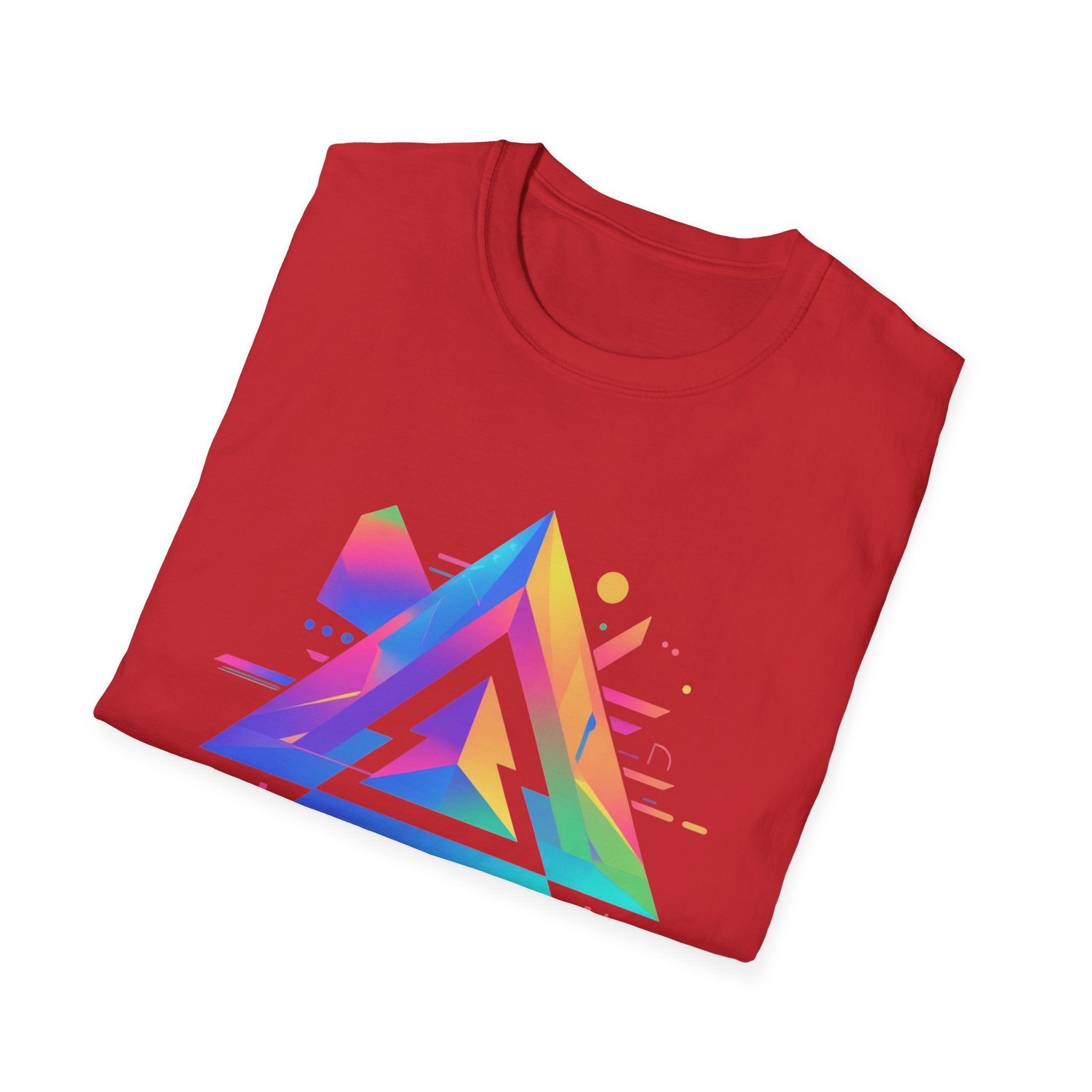 Colorful VIBING Unisex Softstyle T-Shirt, Trendy Graphic Tee, Casual Wear, Festival Fashion, Gift for Music Lovers, Weekend Vibes
