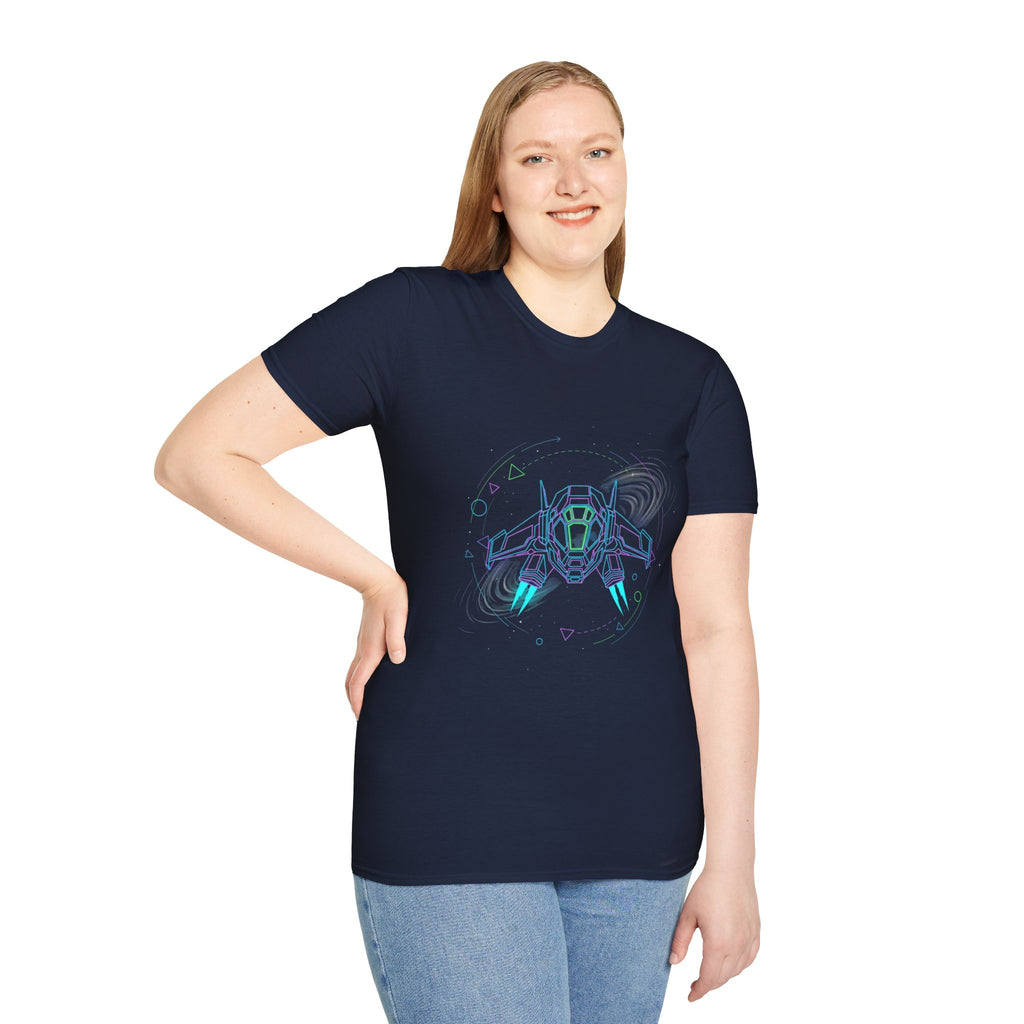 Galactic Adventure T-Shirt, Space Lover Tee, Unisex Graphic Shirt, Gift for Astronomers, Sci-Fi Fashion, Cosmic Vibe Shirt