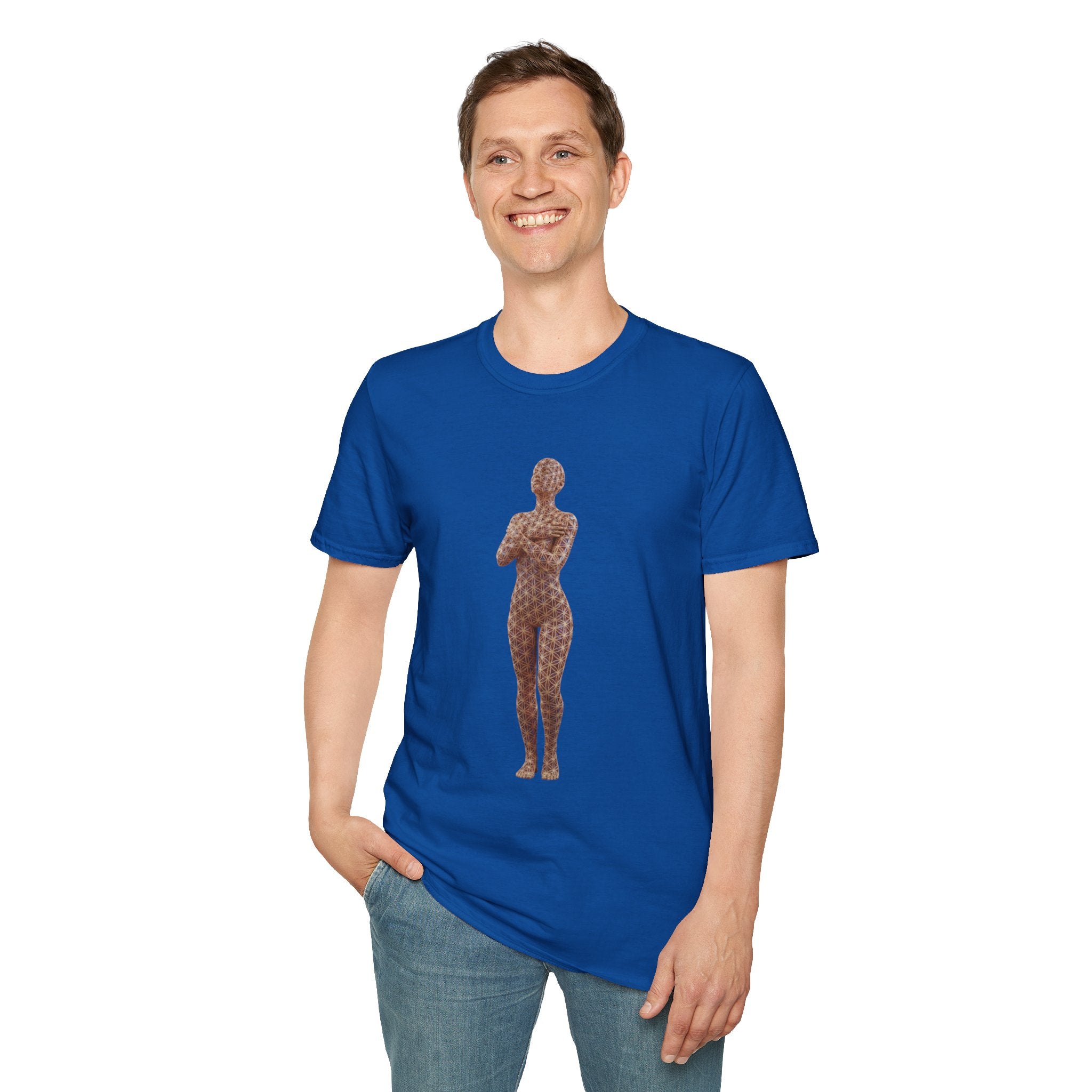Diverse Artistic T-Shirt, Unisex Tee, Casual Wear, Body Positivity Shirt, Gift for Art Lovers, Everyday Comfort Apparel