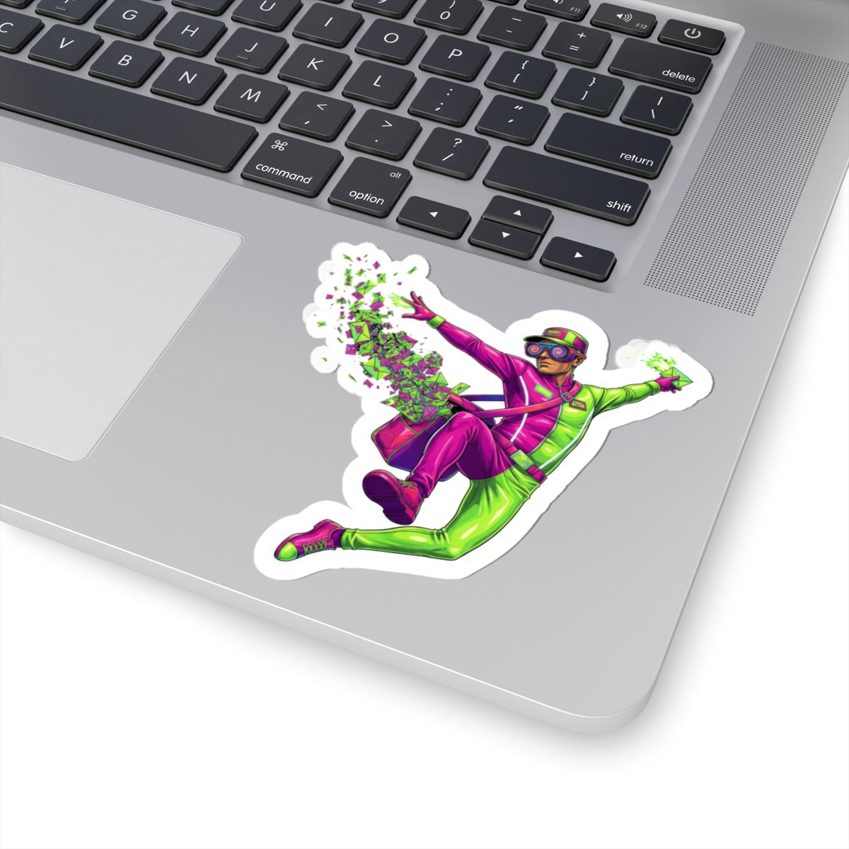 Vibrant Wanderlust Kiss-Cut Stickers - Fun Decor, Laptop Stickers, Travel Mementos, Gift Ideas, Artsy Aesthetic