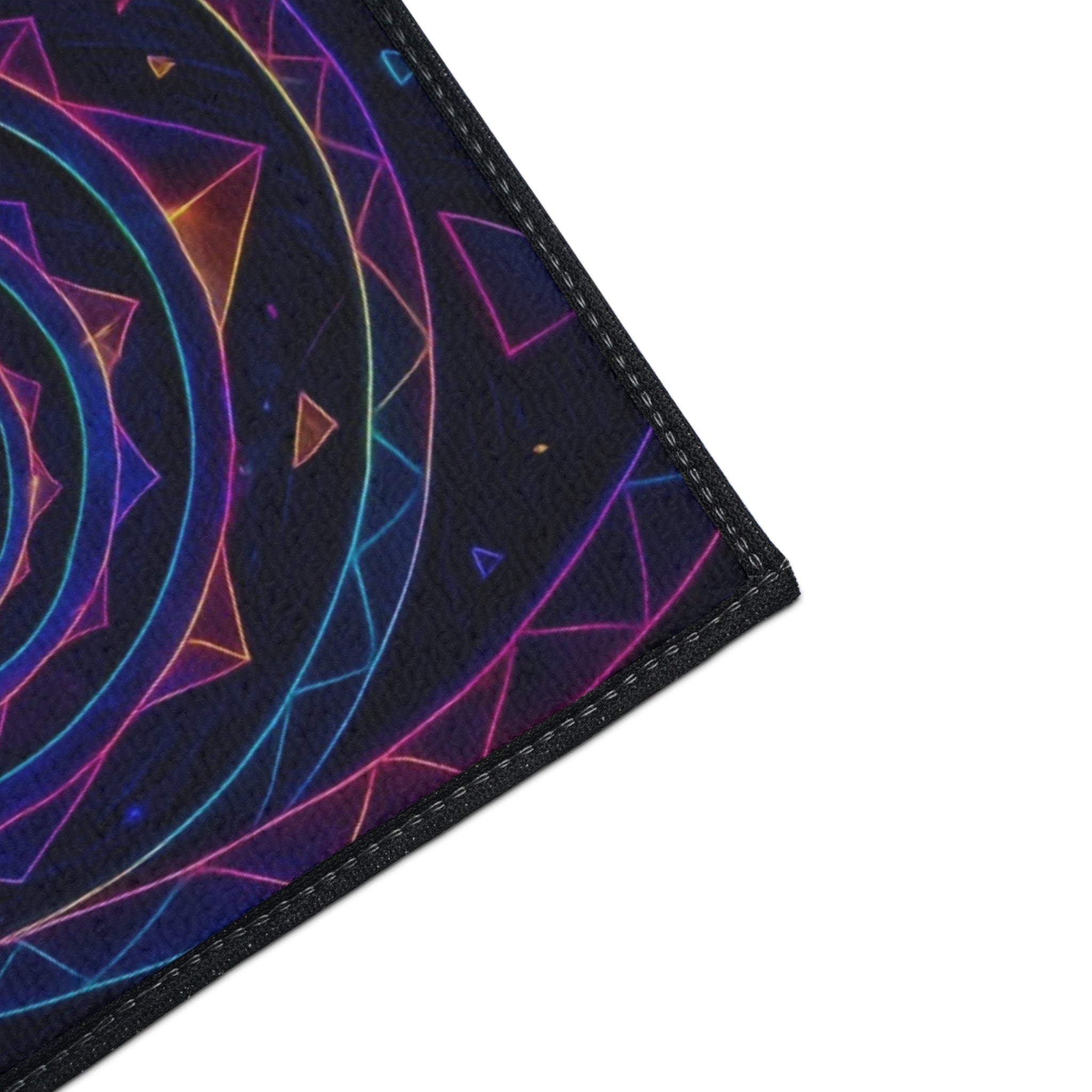 Spiral Galaxy Floor Mat, Cosmic Home Decor