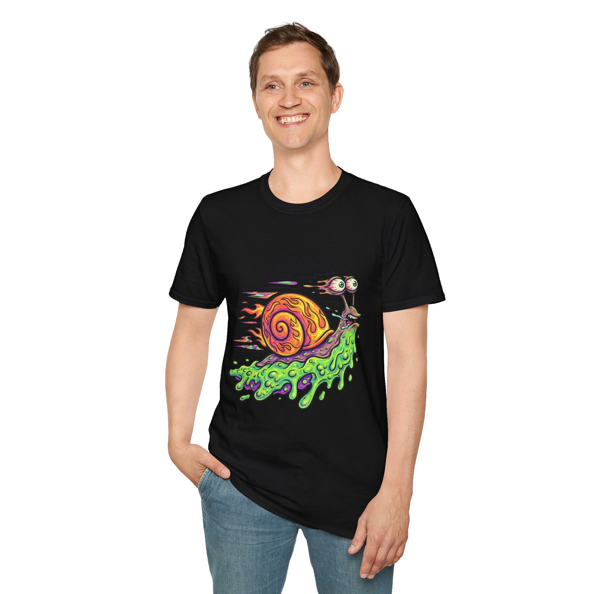Speedy Neon Snail T-Shirt