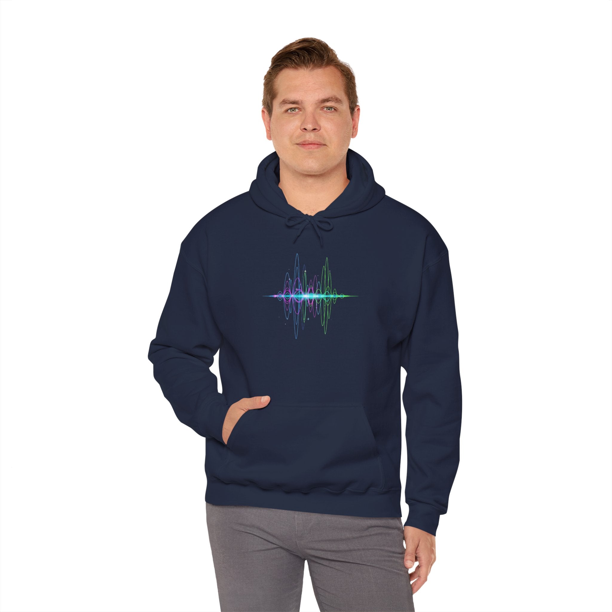 Vibrant Graphic Hoodie, Unisex Sweatshirt, Colorful Casual Wear, Trendy Streetwear, Gift for Gamers, Cozy Everyday Hoodie