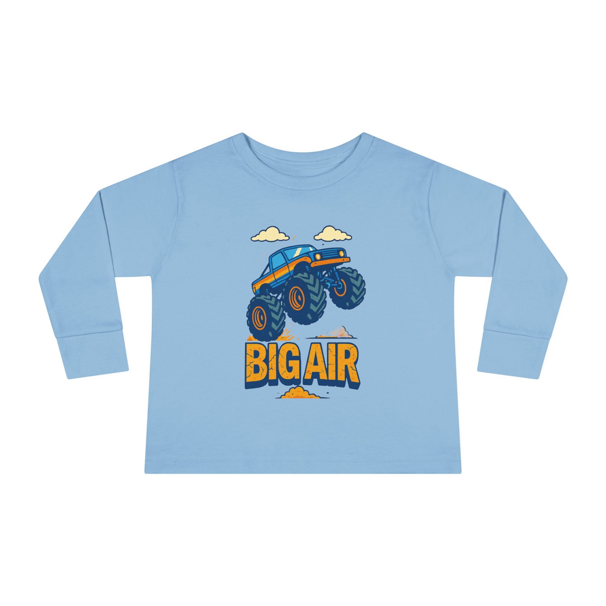 Monster Truck Toddler Long Sleeve Tee