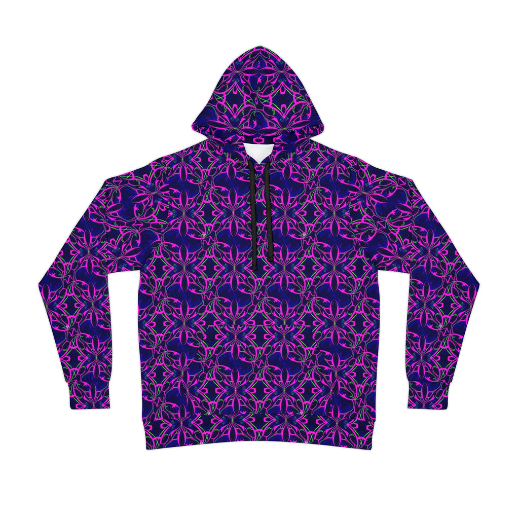 Psychedelic Floral Athletic Hoodie