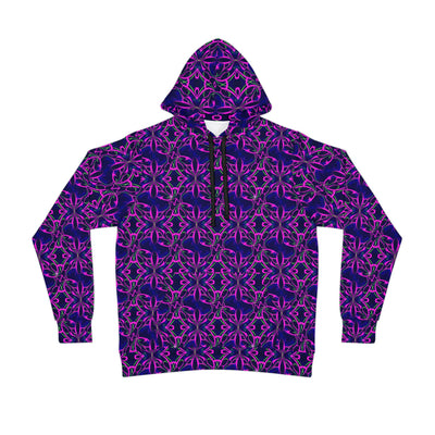 Psychedelic Floral Athletic Hoodie