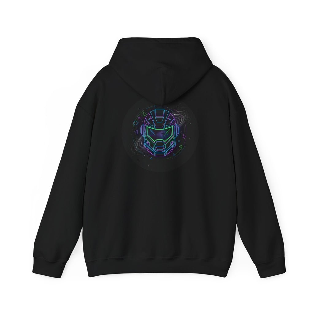 Vibrant Graphic Hoodie, Unisex Sweatshirt, Colorful Casual Wear, Trendy Streetwear, Gift for Gamers, Cozy Everyday Hoodie