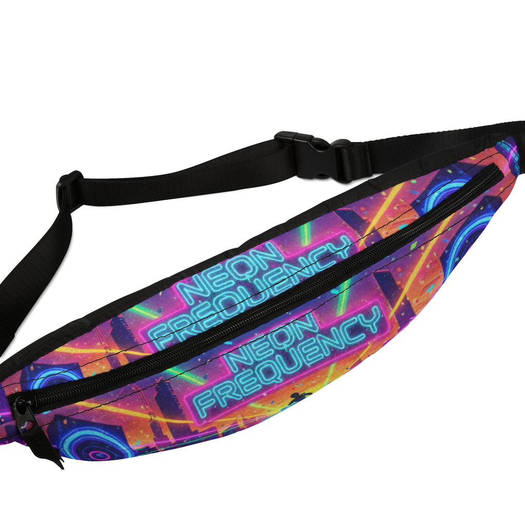 Neon Frequency Fanny Pack
