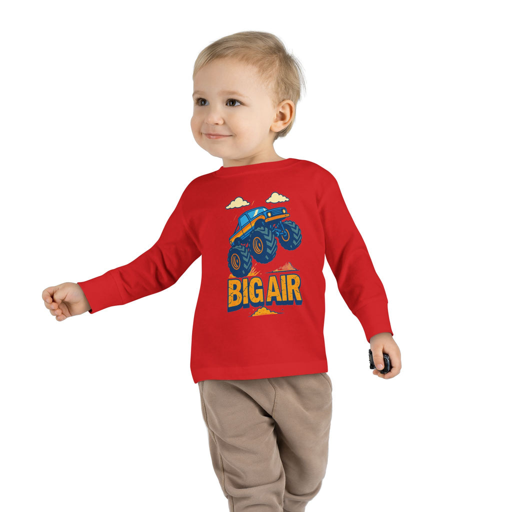 Monster Truck Toddler Long Sleeve Tee