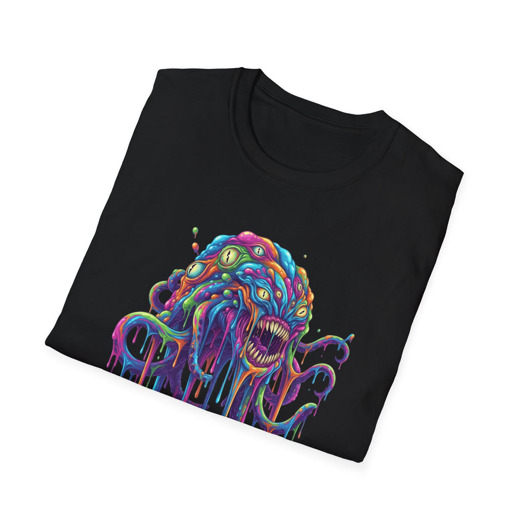 Neon Slime Monster Graphic Tee