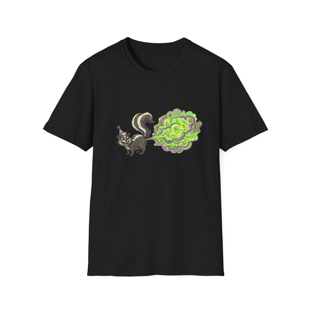 Skunk Puff Graphic T-Shirt — Cute Stoner Vibe Tee