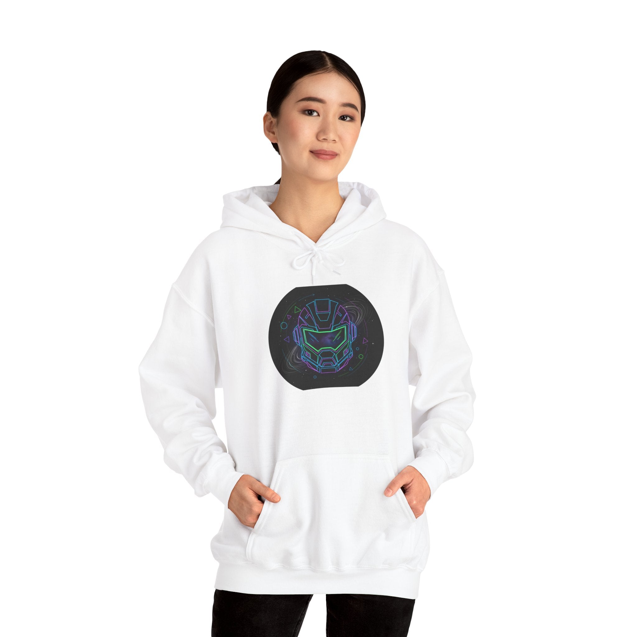 Astronaut Helmet Hooded Sweatshirt