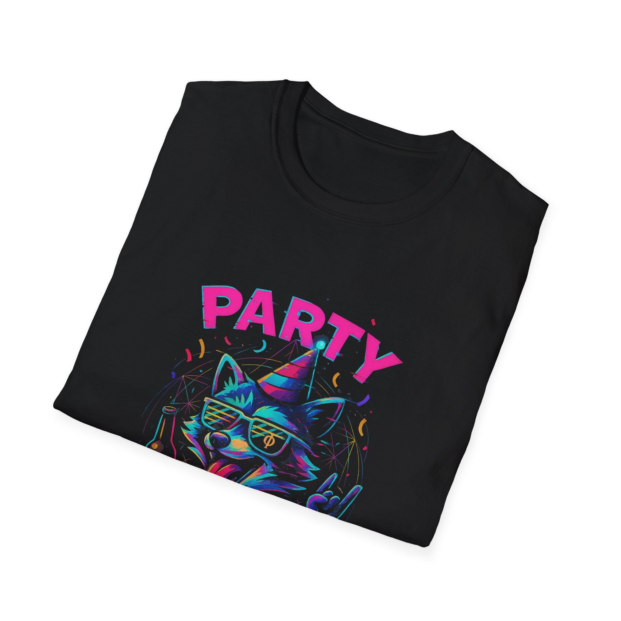 Party Animal Unisex T-Shirt | Fun Graphic Tee for Celebrations, Festivals, Birthdays, Gifts, and Party Lovers