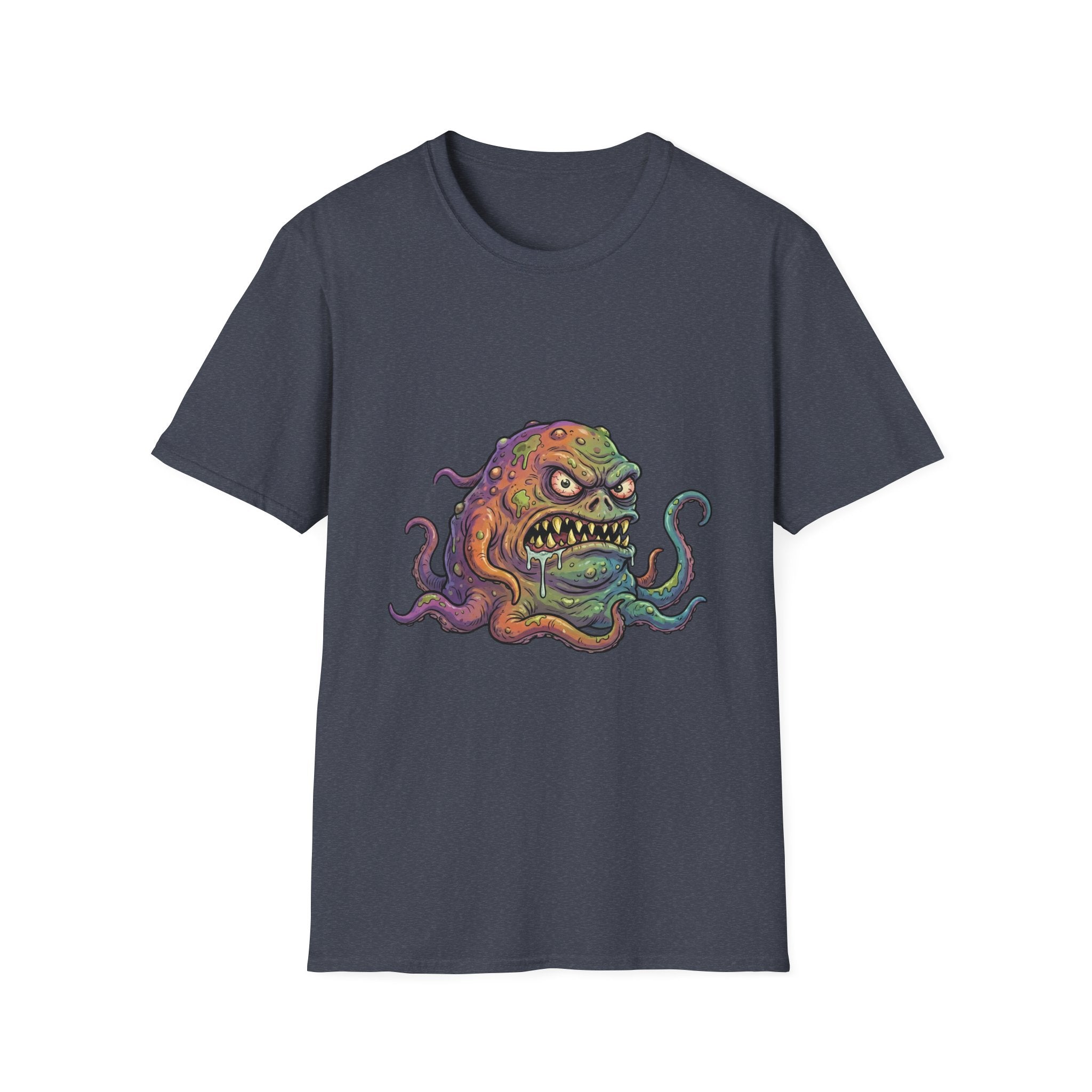Monster Octopus T-Shirt — Colorful Cthulhu-Inspired Graphic Tee