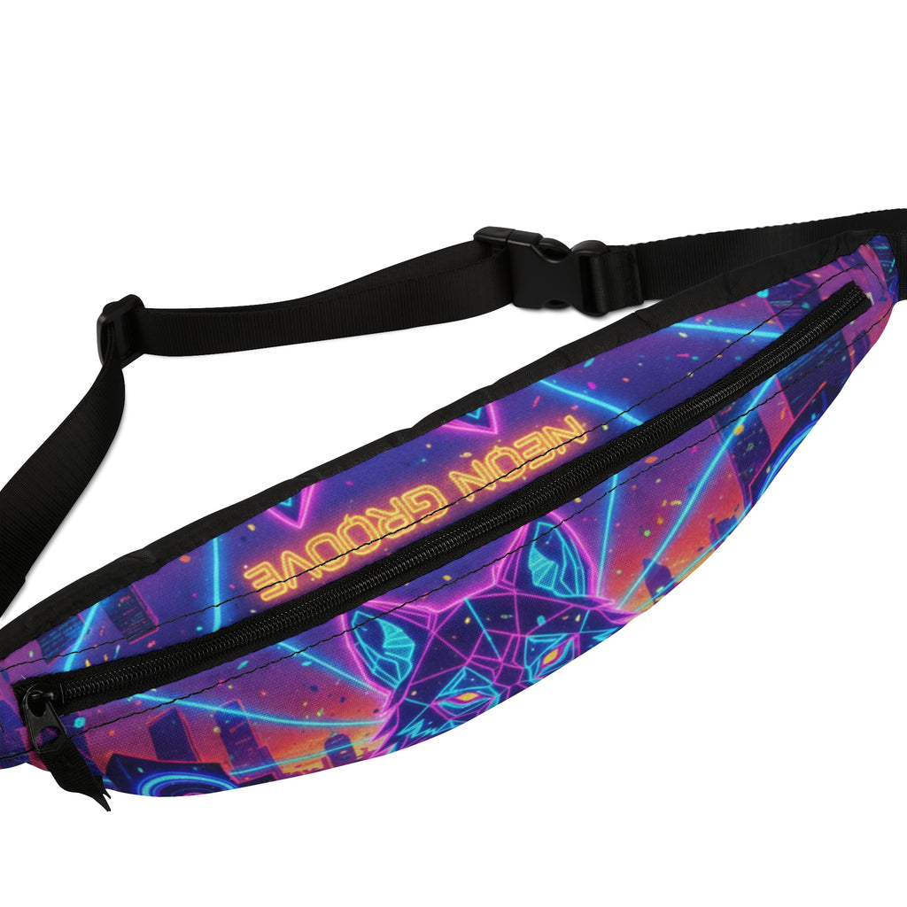 Vibrant Wolf Fanny Pack