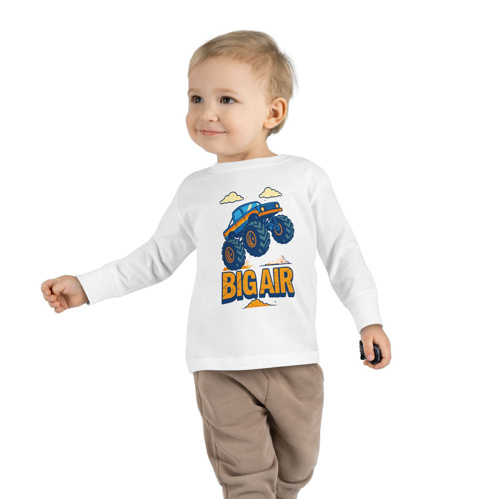 Monster Truck Toddler Long Sleeve Tee