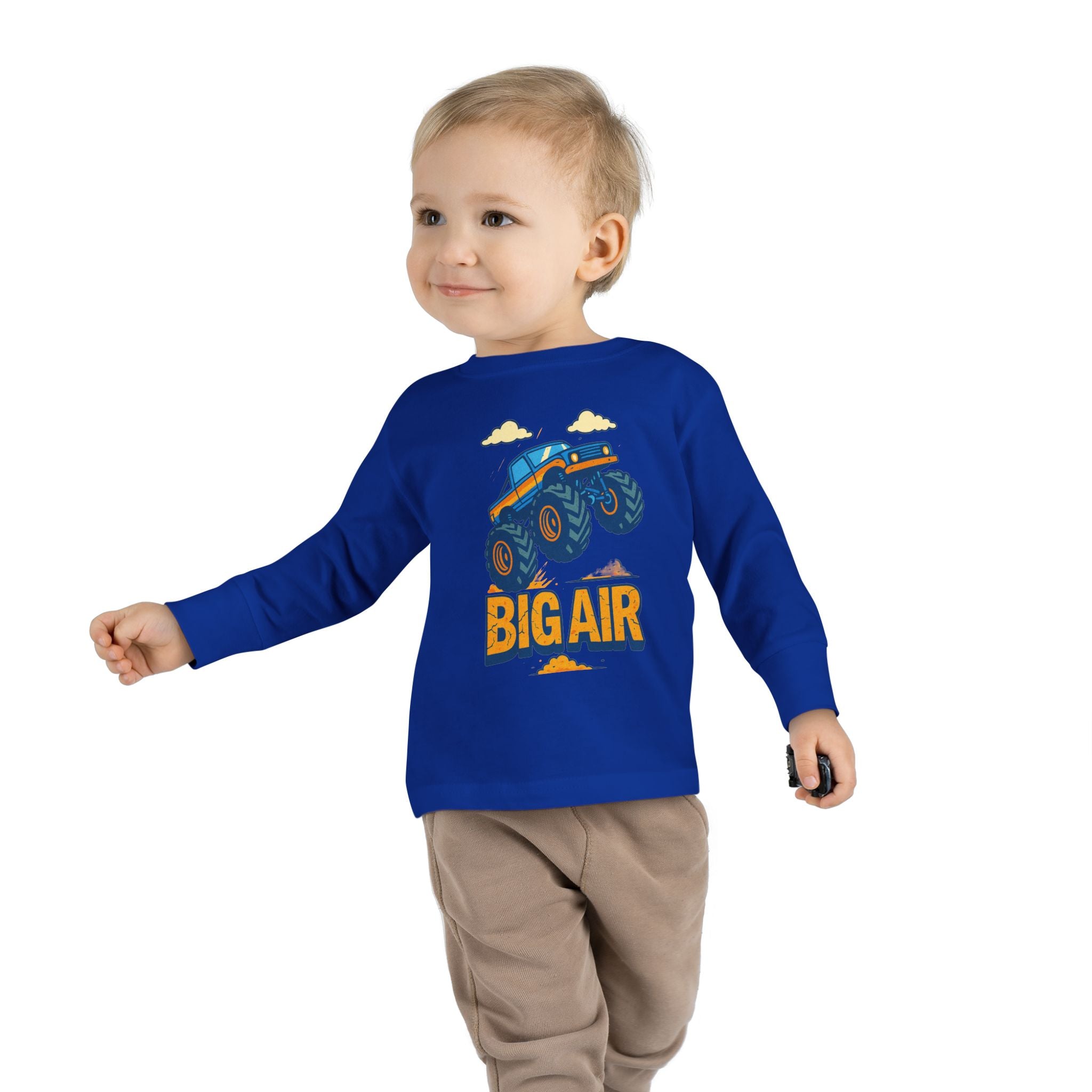 Monster Truck Toddler Long Sleeve Tee