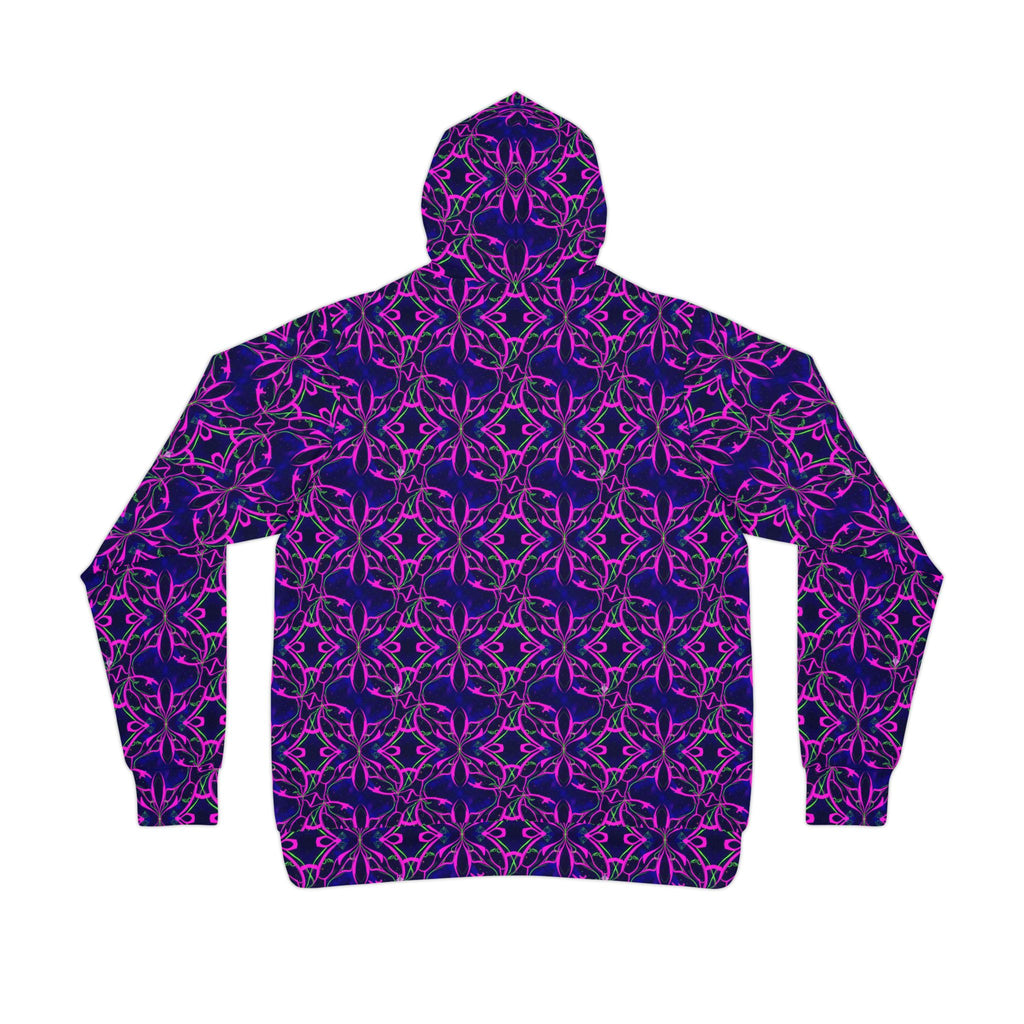 Psychedelic Floral Athletic Hoodie
