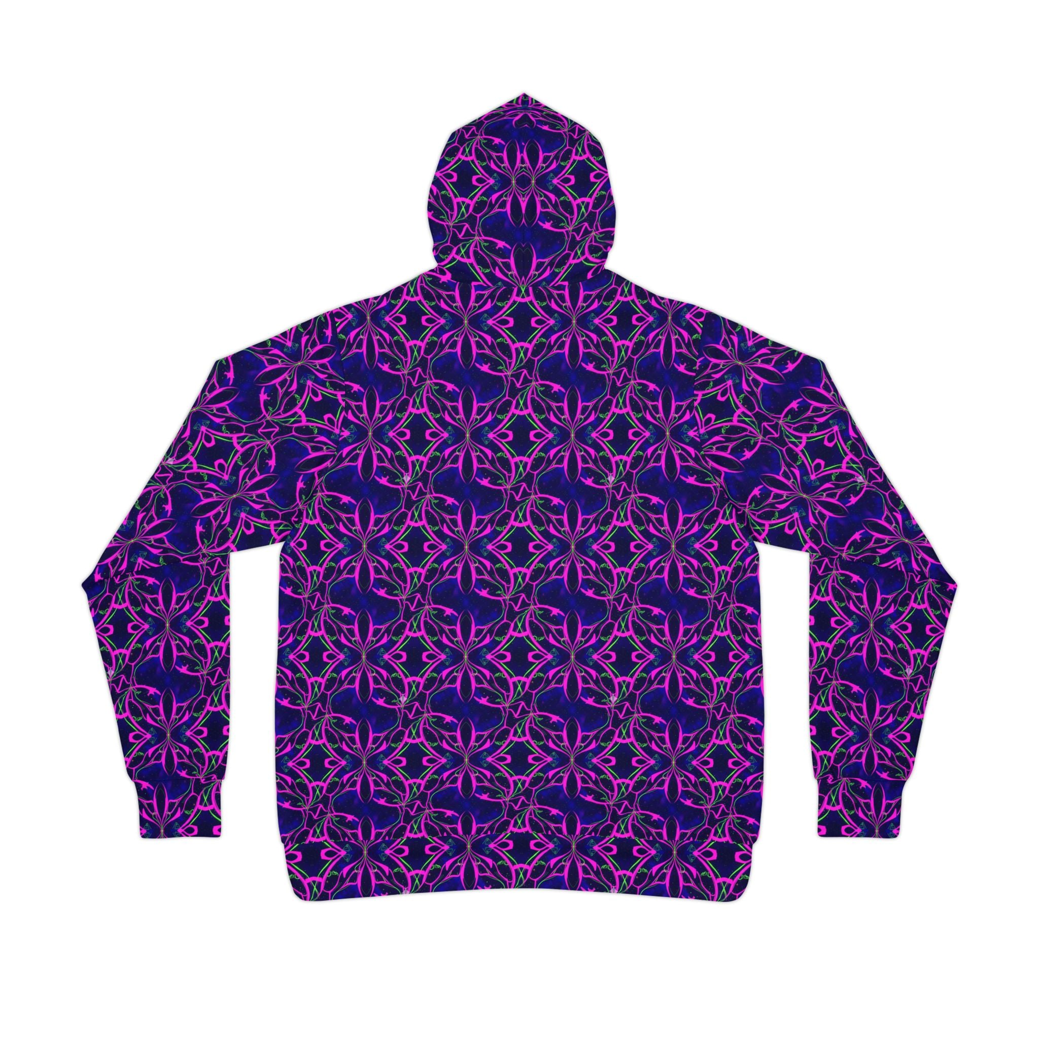 Psychedelic Floral Athletic Hoodie