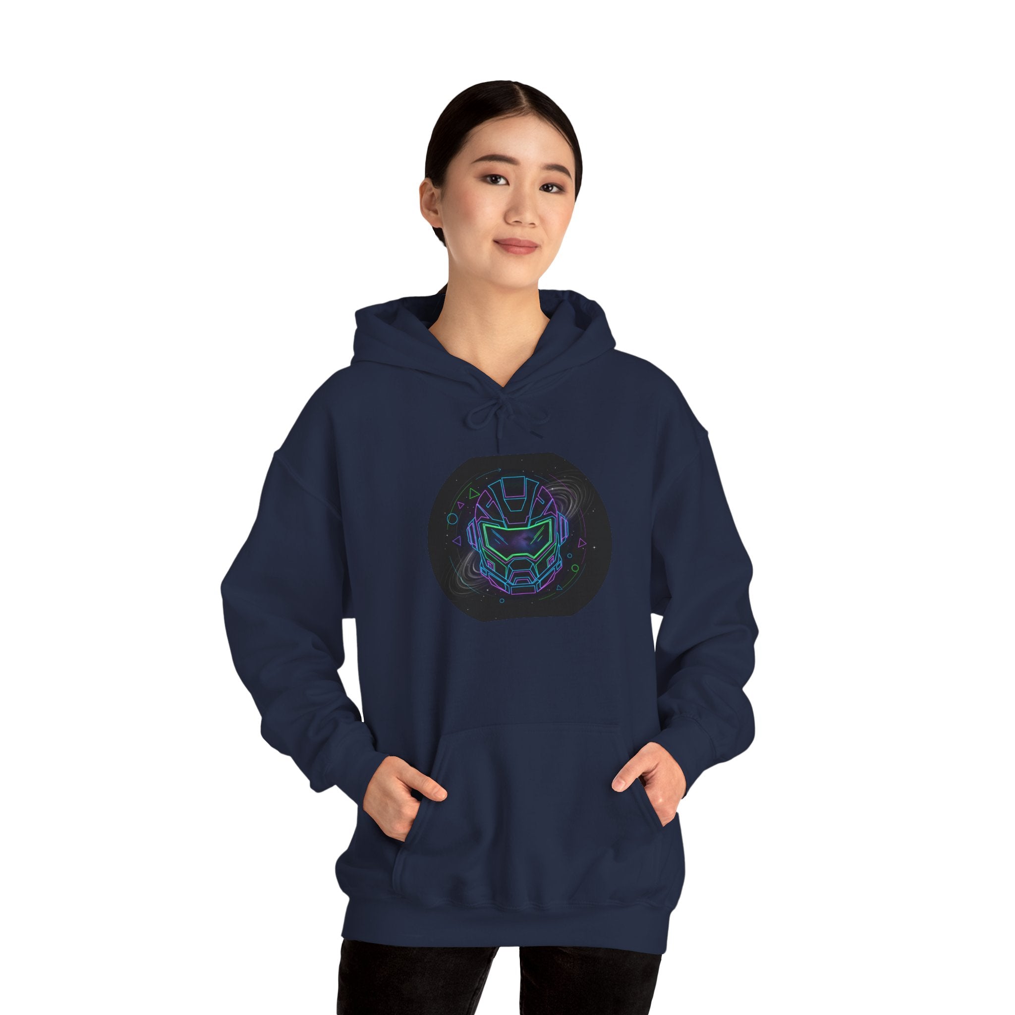 Astronaut Helmet Hooded Sweatshirt
