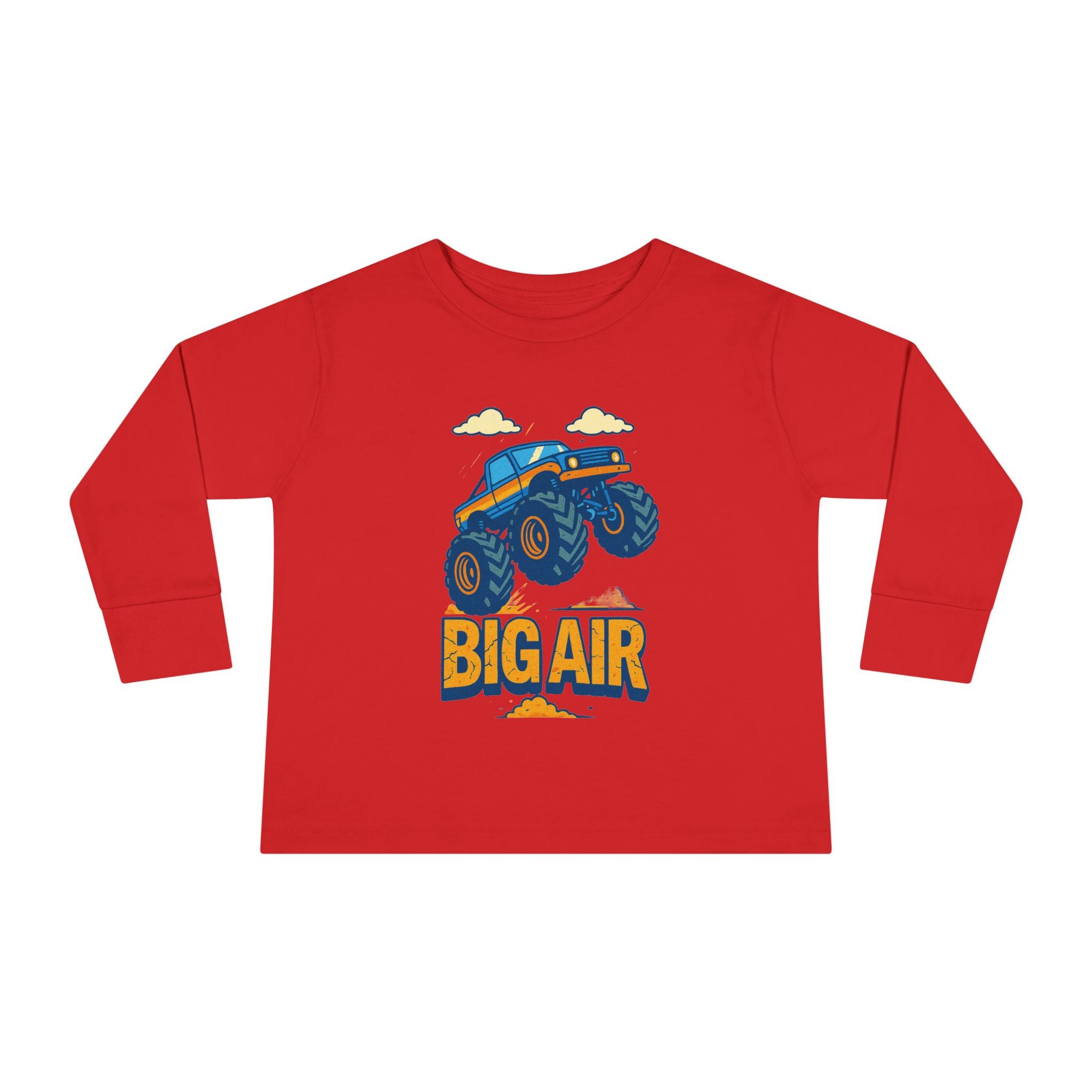 Monster Truck Toddler Long Sleeve Tee