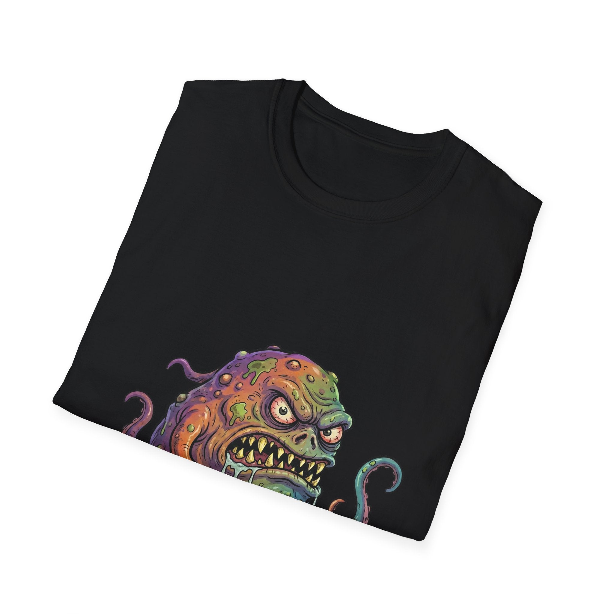 Monster Octopus T-Shirt — Colorful Cthulhu-Inspired Graphic Tee