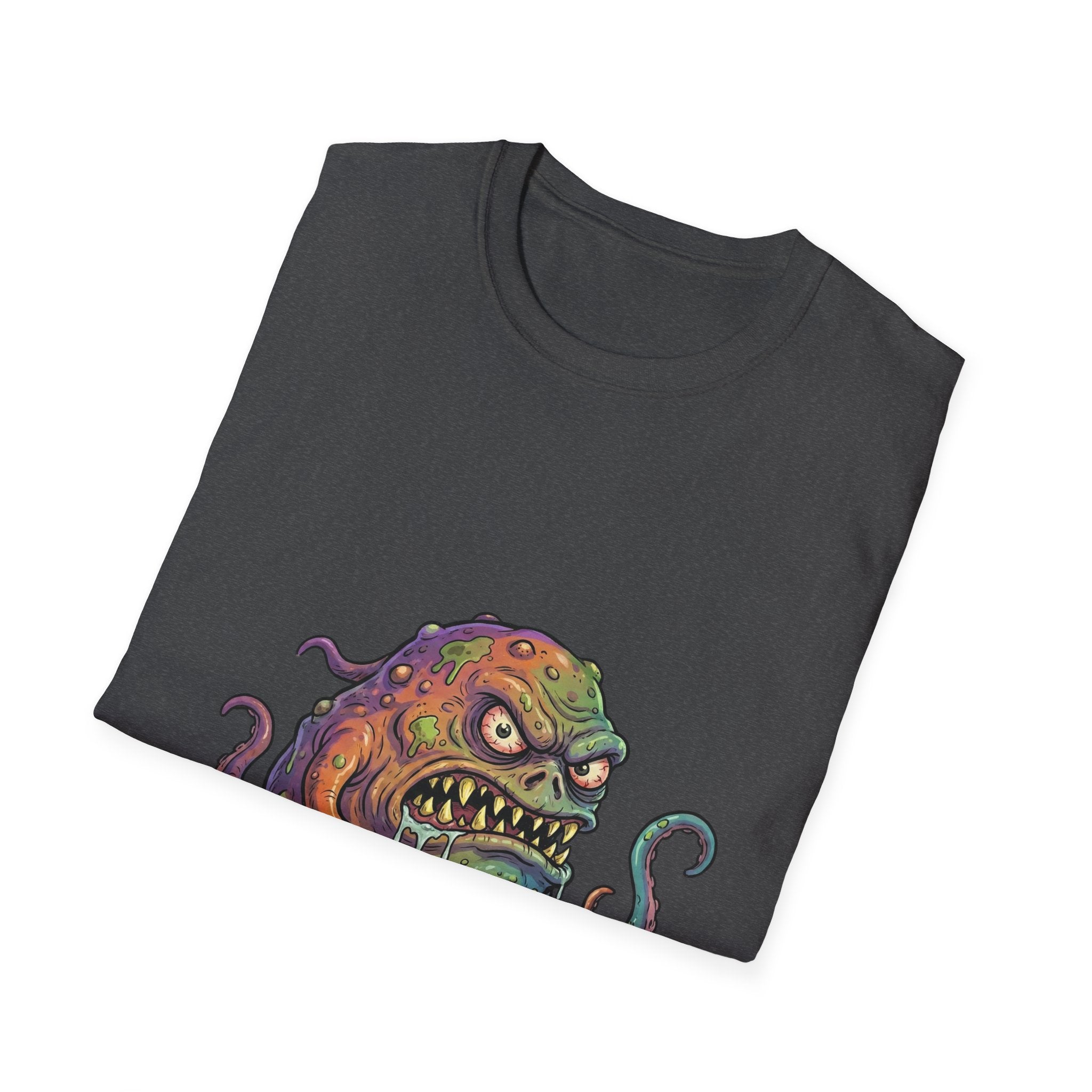 Monster Octopus T-Shirt — Colorful Cthulhu-Inspired Graphic Tee