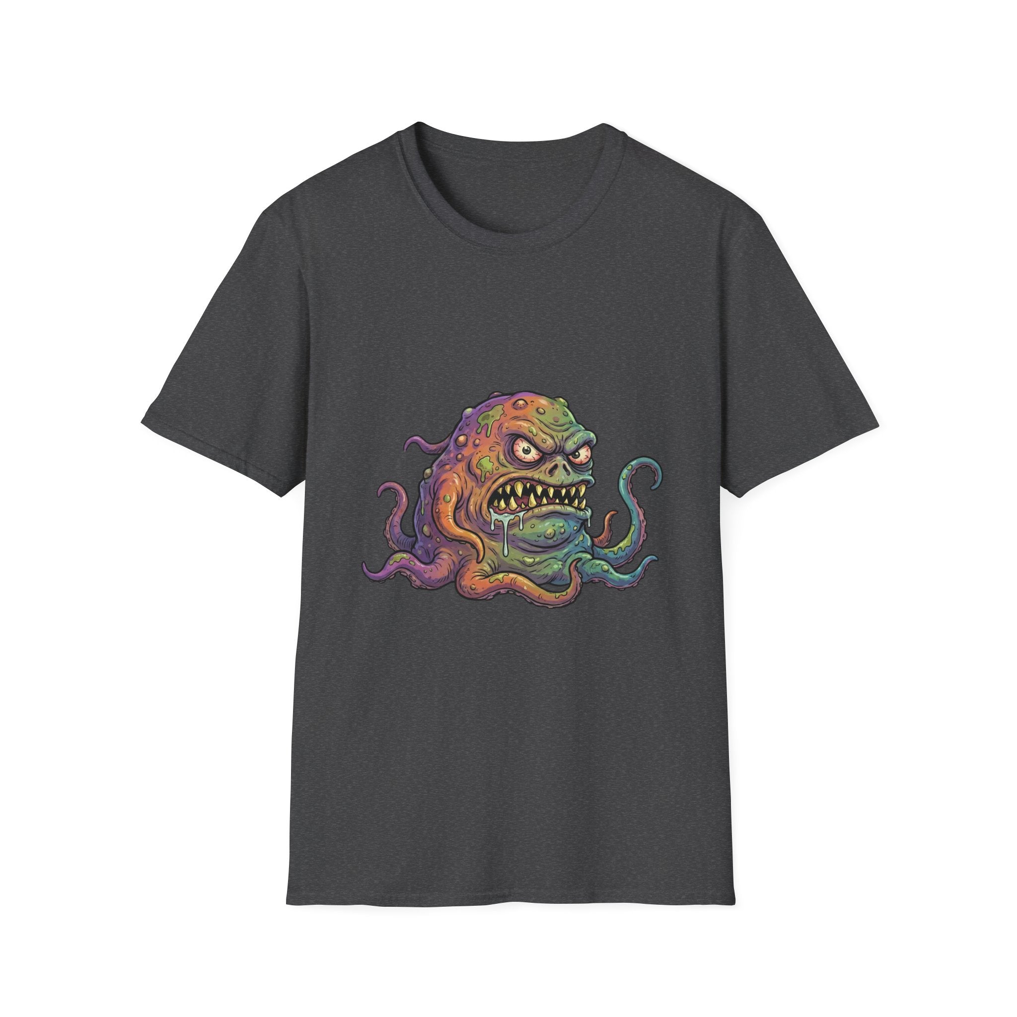 Monster Octopus T-Shirt — Colorful Cthulhu-Inspired Graphic Tee