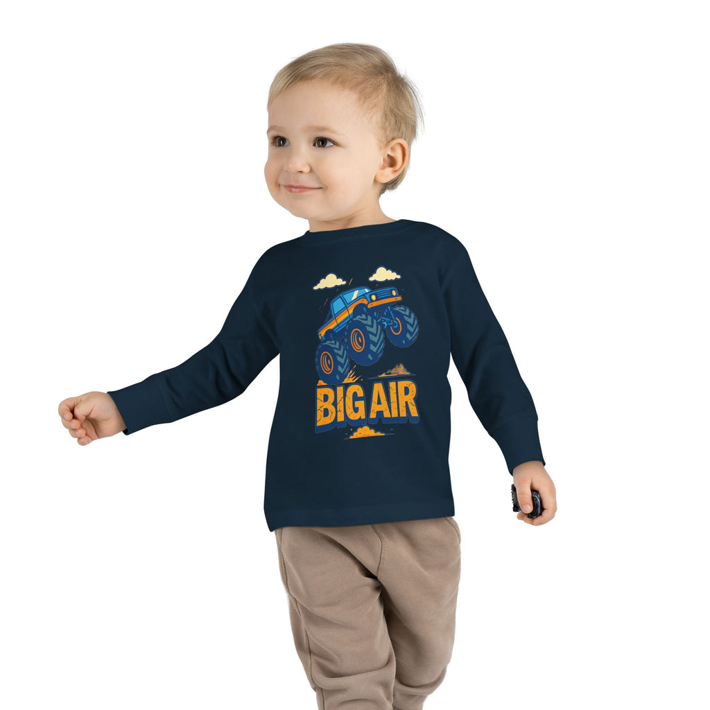 Monster Truck Toddler Long Sleeve Tee