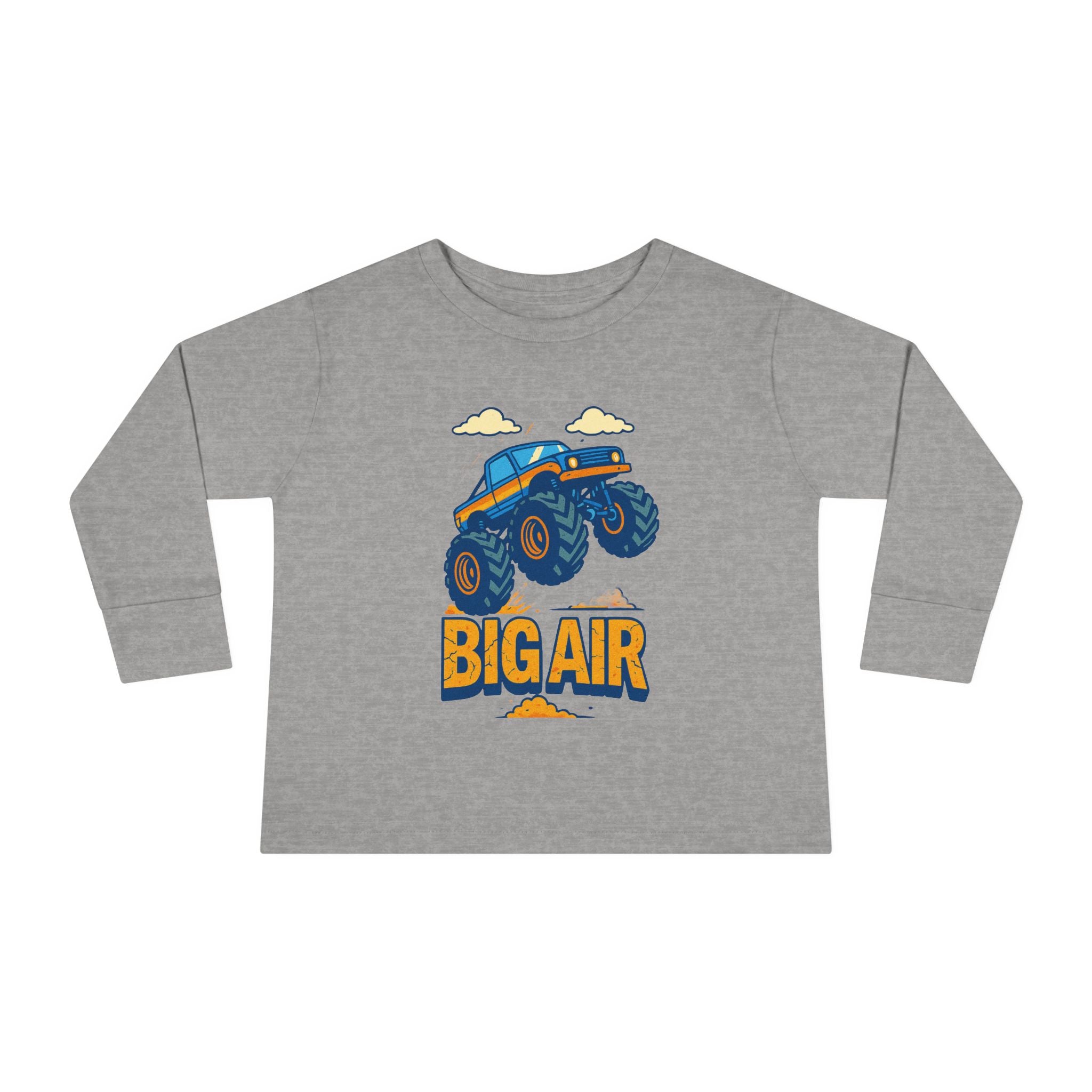 Monster Truck Toddler Long Sleeve Tee