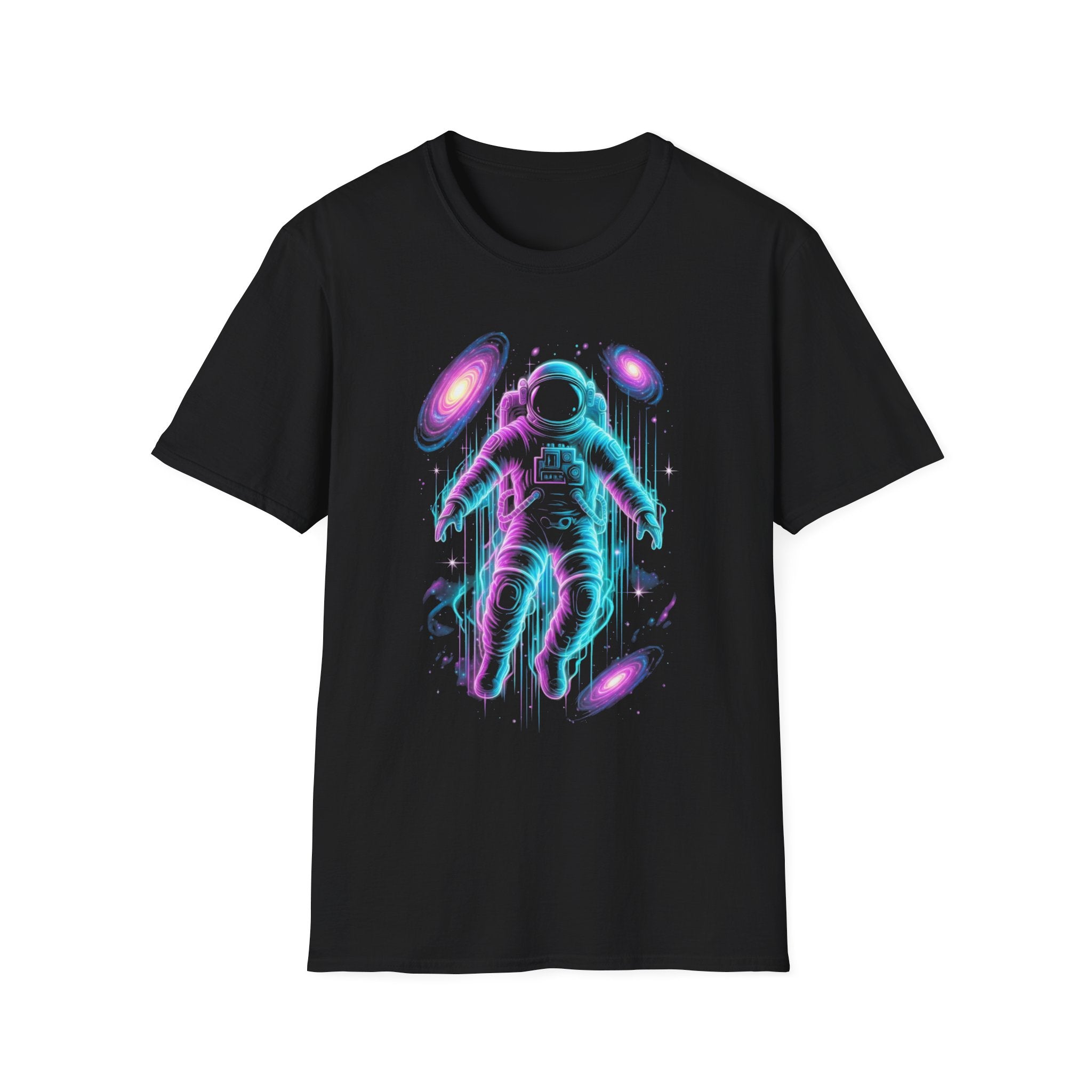 Galactic Astronaut T-Shirt | Unisex Softstyle Tee | Cosmic Space Lover Gift, Nerdy Fashion, Birthday Gift, Geeky Tee, Sci-Fi Apparel