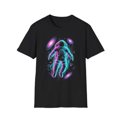 Galactic Astronaut T-Shirt | Unisex Softstyle Tee | Cosmic Space Lover Gift, Nerdy Fashion, Birthday Gift, Geeky Tee, Sci-Fi Apparel